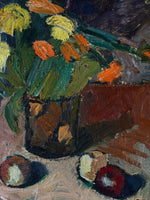 Load image into Gallery viewer, KEPT London Stock Still life with flowers and apples
