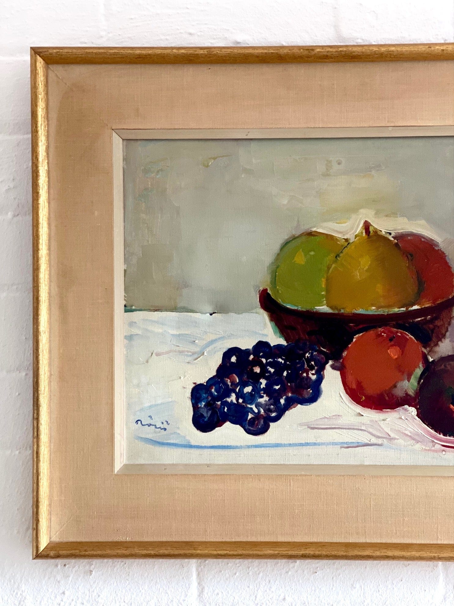 KEPT London Still life with fruit, by Hilding Rösiö (1902-1985)