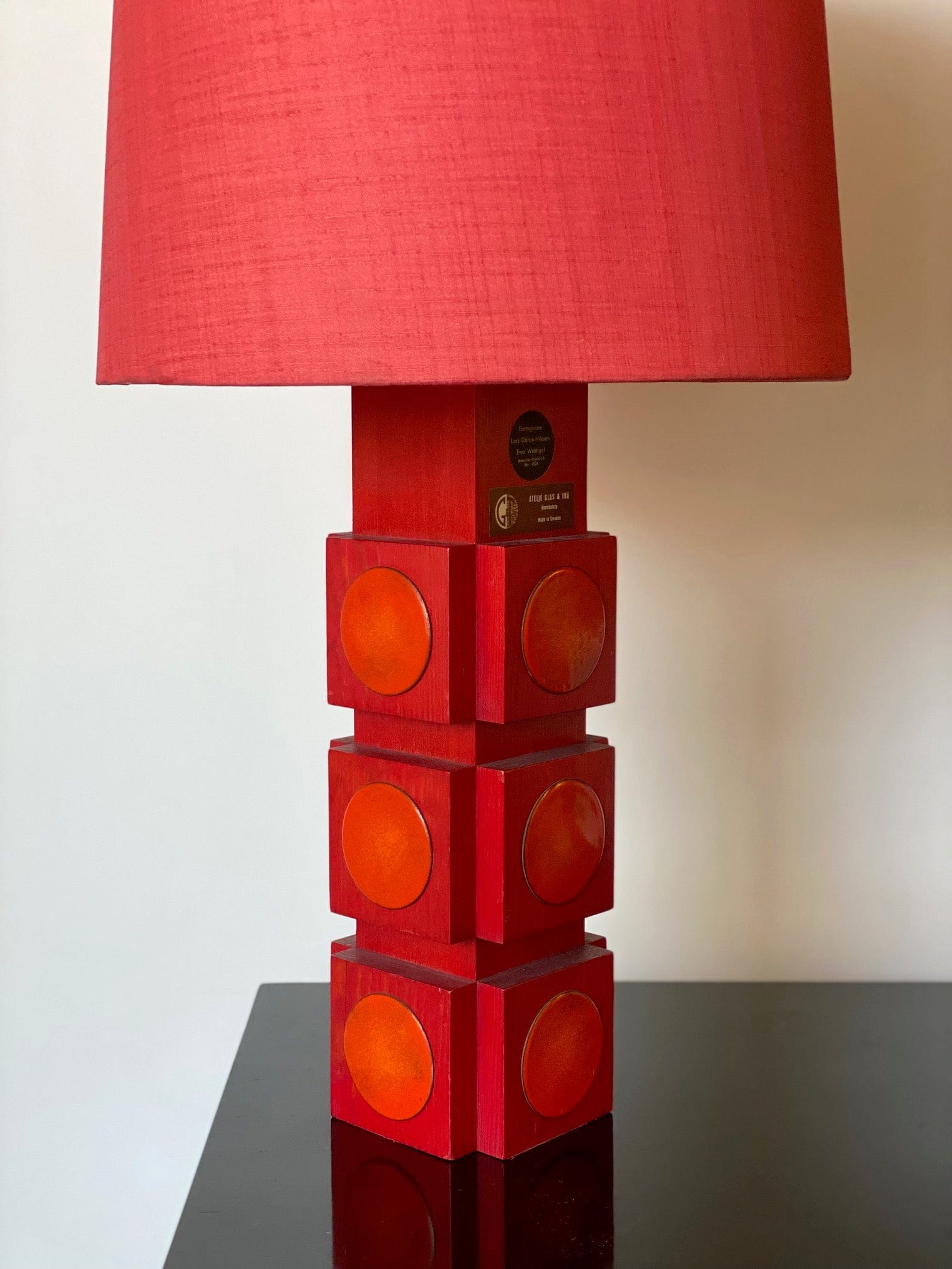 KEPT London Stock Table lamp, Hovmantorp, 1970s