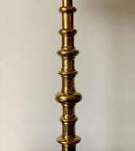 Load image into Gallery viewer, KEPT London Stock Tall bobbin brass lamp
