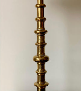 KEPT London Stock Tall bobbin brass lamp