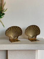 Load image into Gallery viewer, KEPT London Stock Textured brass shell bookends
