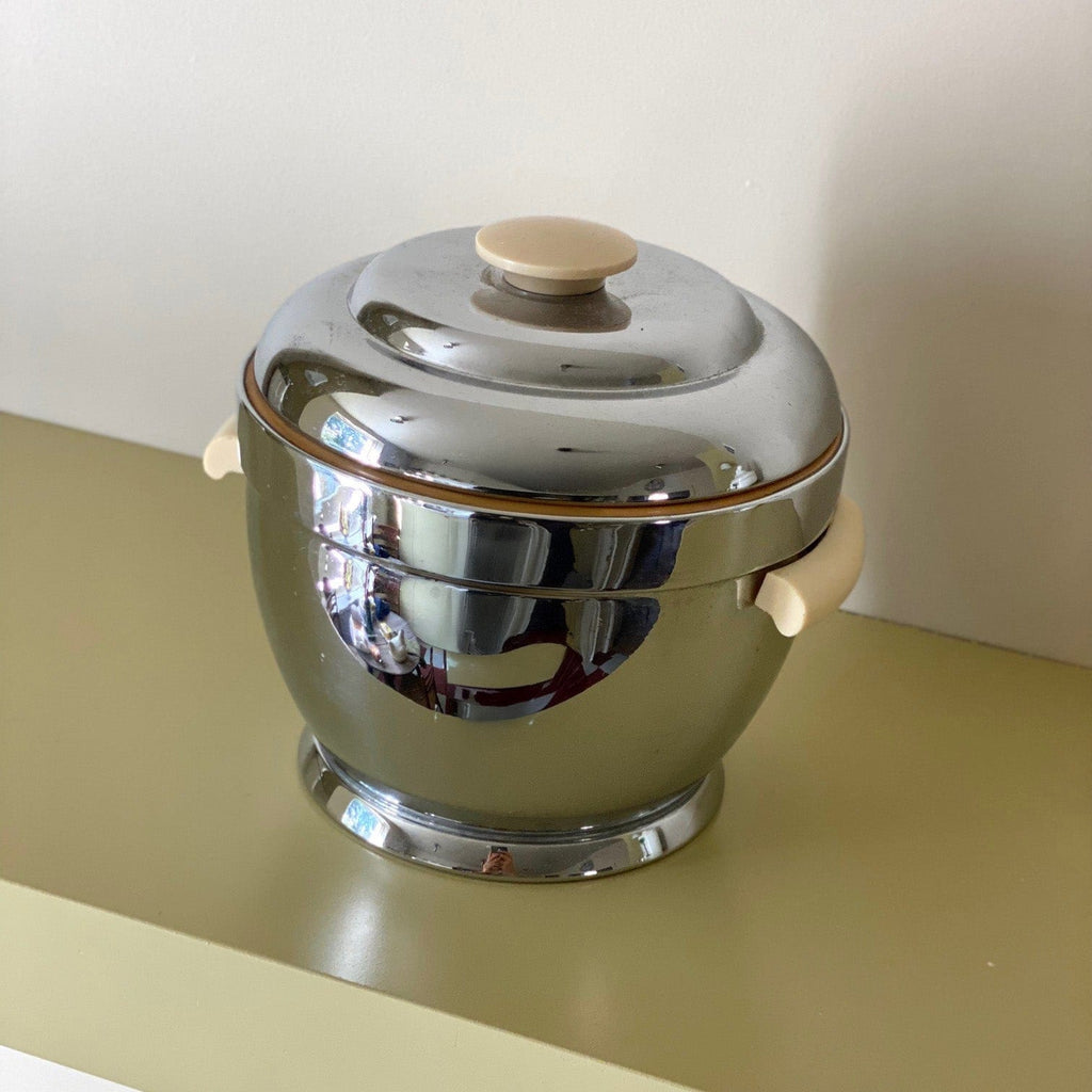 KEPT London Stock Thermos chrome silver ice bucket
