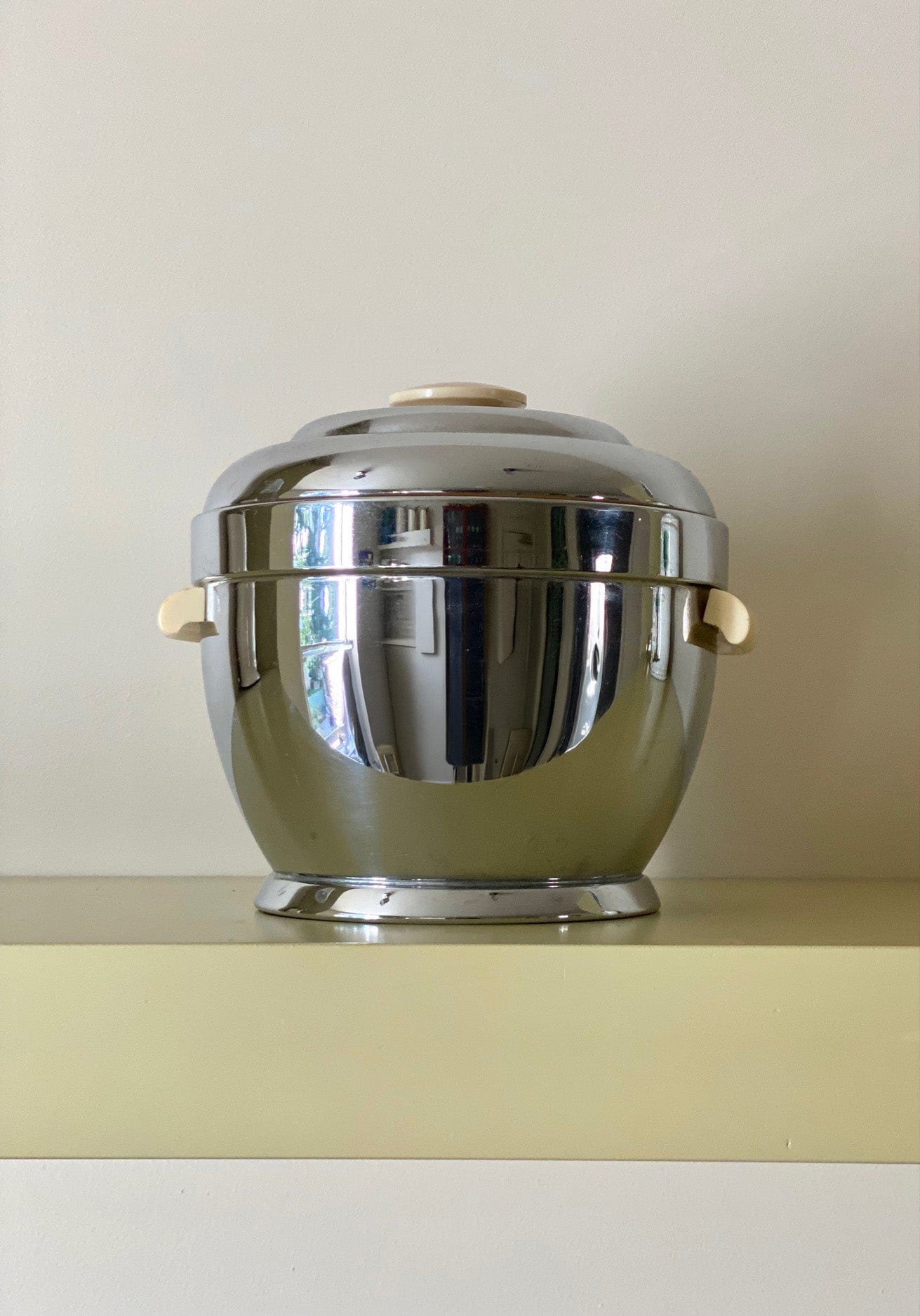 KEPT London Stock Thermos chrome silver ice bucket