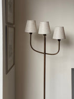 Load image into Gallery viewer, KEPT London Stock Three arm brass floor lamp
