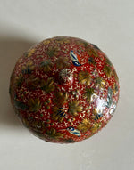 Load image into Gallery viewer, KEPT London Stock Three Kashmiri red lacquer pots
