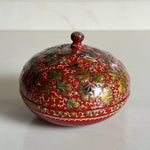 Load image into Gallery viewer, KEPT London Stock Three Kashmiri red lacquer pots
