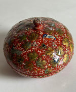 Load image into Gallery viewer, KEPT London Stock Three Kashmiri red lacquer pots
