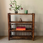 Load image into Gallery viewer, KEPT London Stock Tiger bamboo bookshelves, folding
