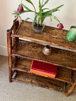 Load image into Gallery viewer, KEPT London Stock Tiger bamboo bookshelves, folding
