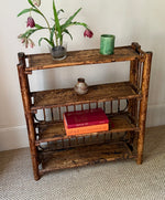 Load image into Gallery viewer, KEPT London Stock Tiger bamboo bookshelves, folding

