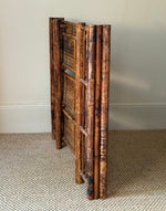 Load image into Gallery viewer, KEPT London Stock Tiger bamboo bookshelves, folding
