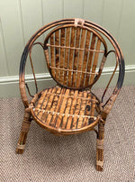 Load image into Gallery viewer, KEPT London Tiger bamboo childs chair
