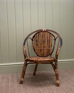 Load image into Gallery viewer, KEPT London Tiger bamboo childs chair

