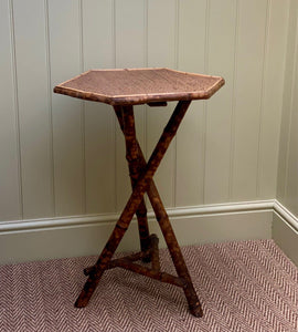 KEPT London Tiger bamboo hexagonal table