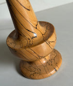 Load image into Gallery viewer, KEPT London Stock Turned spalted wood lamp
