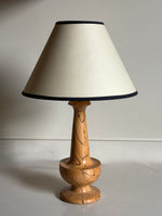 Load image into Gallery viewer, KEPT London Stock Turned spalted wood lamp
