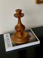 Load image into Gallery viewer, KEPT London Turned wooden candlesticks
