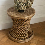 Load image into Gallery viewer, KEPT London Twisted cane and rattan stool
