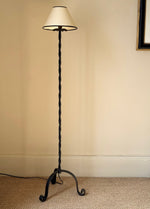 Load image into Gallery viewer, KEPT London Stock Twisted metal floor lamp
