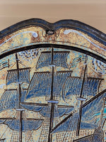 Load image into Gallery viewer, KEPT London Vasa Ship plate, Thomas Hellström, Nittsjö Ceramics
