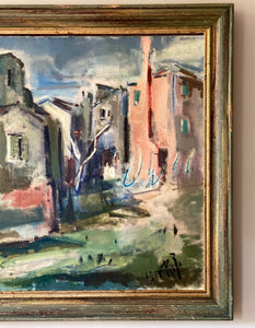 KEPT London Stock Venetian countryside, Renzo Zanutto (1909-1979)