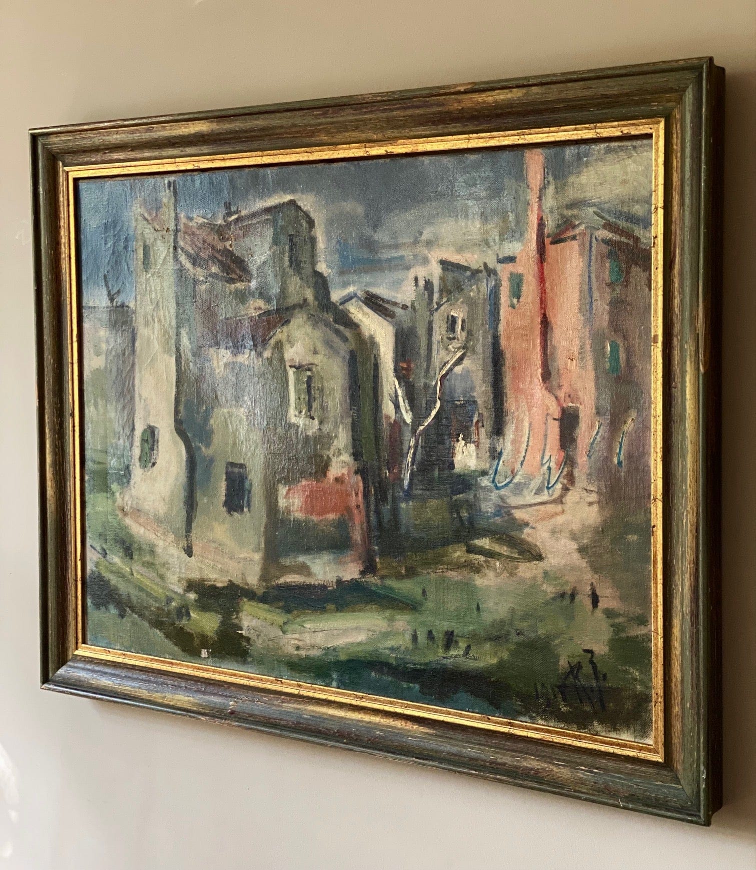 KEPT London Stock Venetian countryside, Renzo Zanutto (1909-1979)