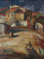Load image into Gallery viewer, KEPT London Stock Village scene, Rudolf Gowenius (1896-1960)
