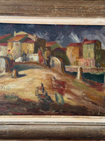 Load image into Gallery viewer, KEPT London Stock Village scene, Rudolf Gowenius (1896-1960)

