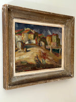 Load image into Gallery viewer, KEPT London Stock Village scene, Rudolf Gowenius (1896-1960)
