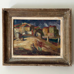 Load image into Gallery viewer, KEPT London Stock Village scene, Rudolf Gowenius (1896-1960)
