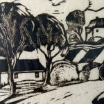 Load image into Gallery viewer, KEPT London Stock Village woodcut, Eric Cederberg (1897–1984), 1929

