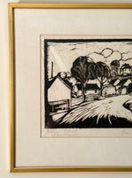 Load image into Gallery viewer, KEPT London Stock Village woodcut, Eric Cederberg (1897–1984), 1929
