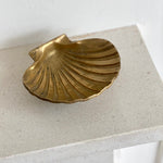 Load image into Gallery viewer, KEPT London Vintage shell brass dish
