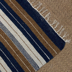 KEPT London Stock Vintage striped rug