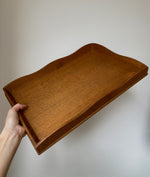 Load image into Gallery viewer, KEPT London Wavy edge wooden tray
