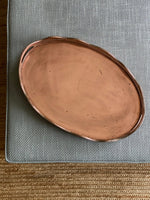 Load image into Gallery viewer, KEPT London Wavy edged copper tray
