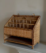 Load image into Gallery viewer, KEPT London Stock Wicker desk letter rack

