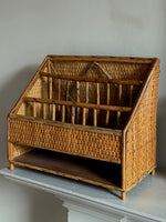 Load image into Gallery viewer, KEPT London Stock Wicker letter rack
