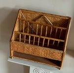 Load image into Gallery viewer, KEPT London Stock Wicker letter rack
