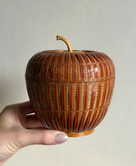 Load image into Gallery viewer, KEPT London Stock Wicker woven apple box
