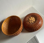 Load image into Gallery viewer, KEPT London Stock Wicker woven apple box

