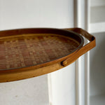 Load image into Gallery viewer, KEPT London Stock Wicker woven oval tray
