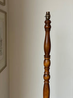 Load image into Gallery viewer, KEPT London Stock Wooden turned floor lamp
