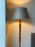 Load image into Gallery viewer, KEPT London Stock Wooden turned floor lamp
