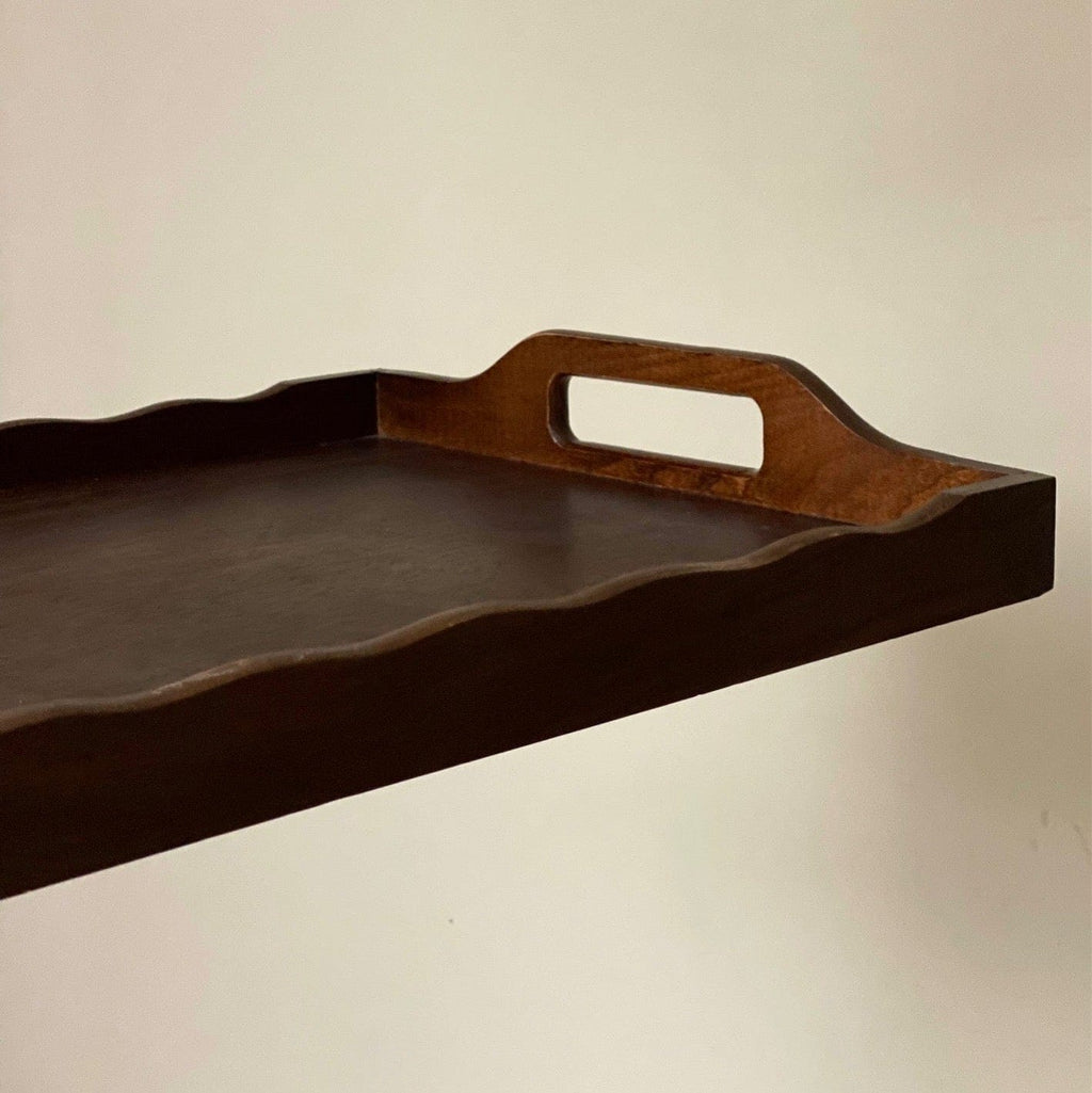 KEPT London Stock Wooden wavy tray