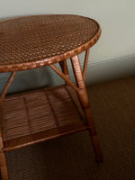 Load image into Gallery viewer, KEPT London Woven bamboo round table
