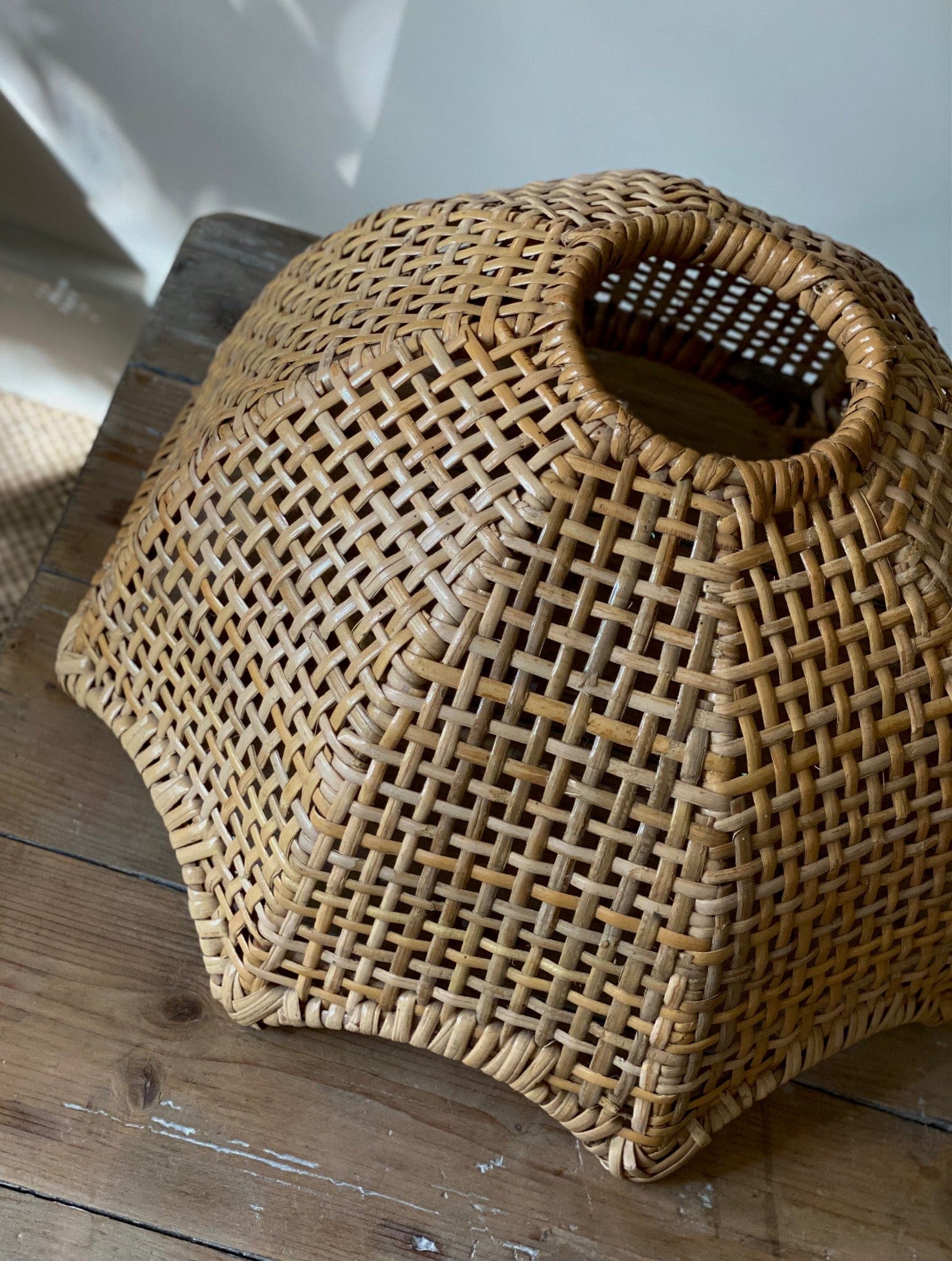 KEPT London Stock Woven wicker pendant lampshade
