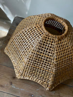 Load image into Gallery viewer, KEPT London Stock Woven wicker pendant lampshade
