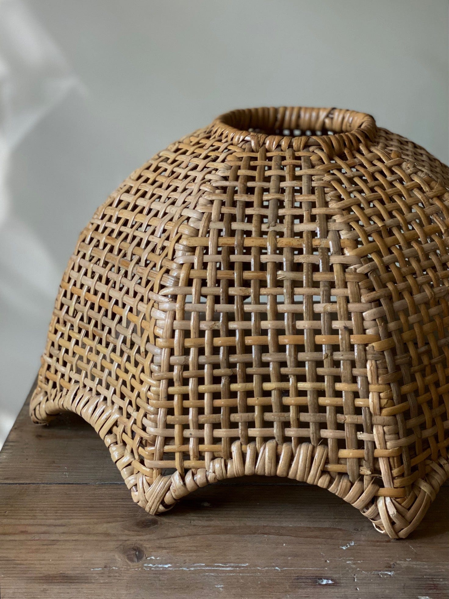 KEPT London Stock Woven wicker pendant lampshade